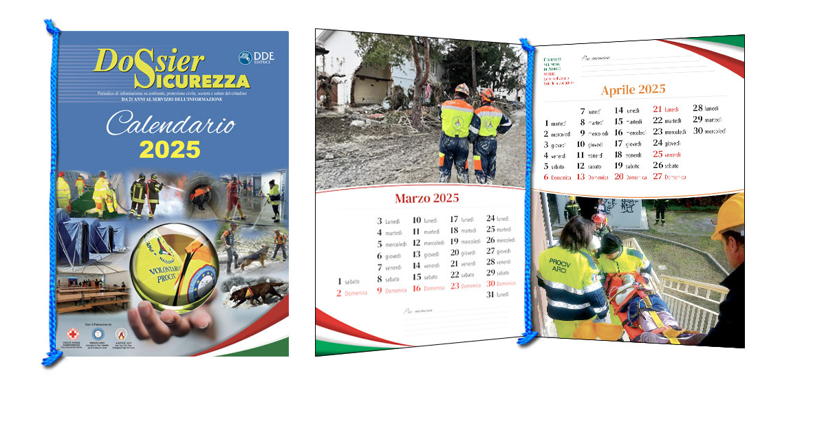 Calendario da muro 2025 – Dossier Sicurezza